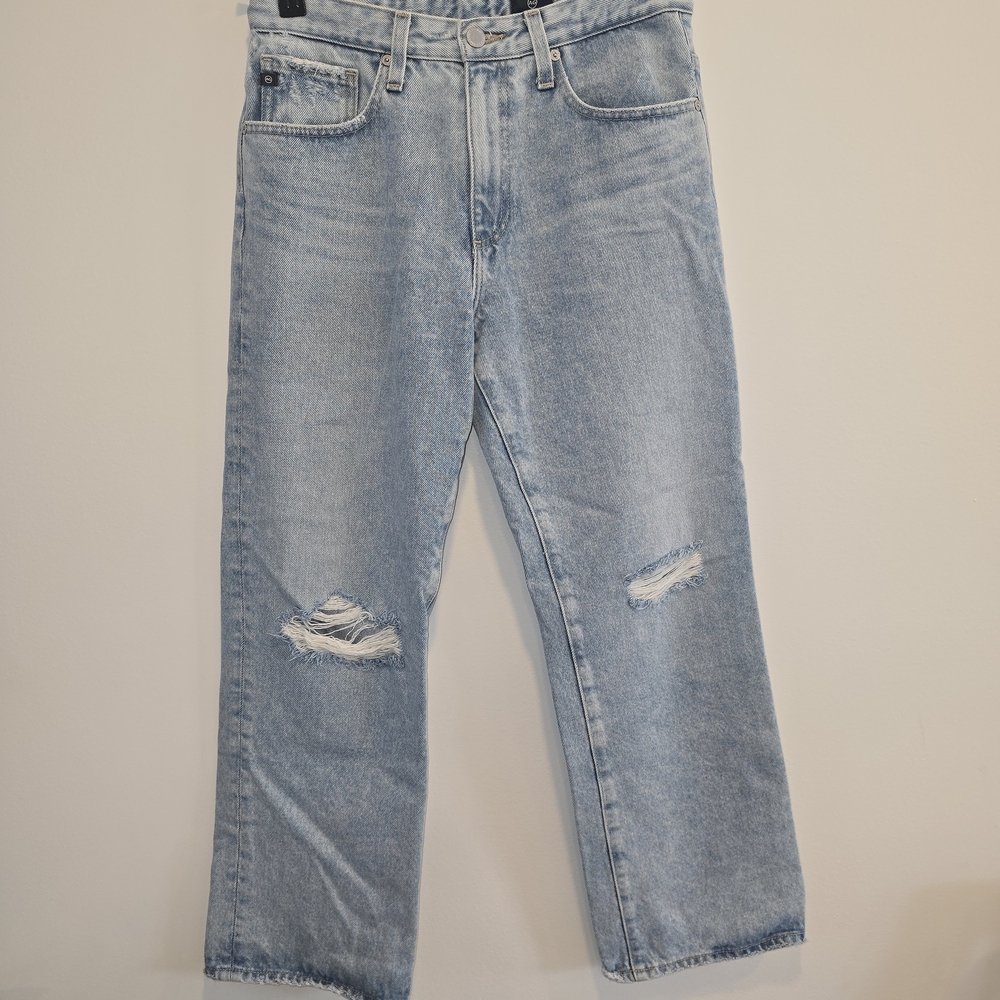 AG Adriano Goldschmied Light Blue Jeans Size 29R Preloved.